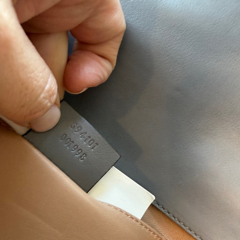 Gucci python GG Grey Clutch - Picture 8 of 8